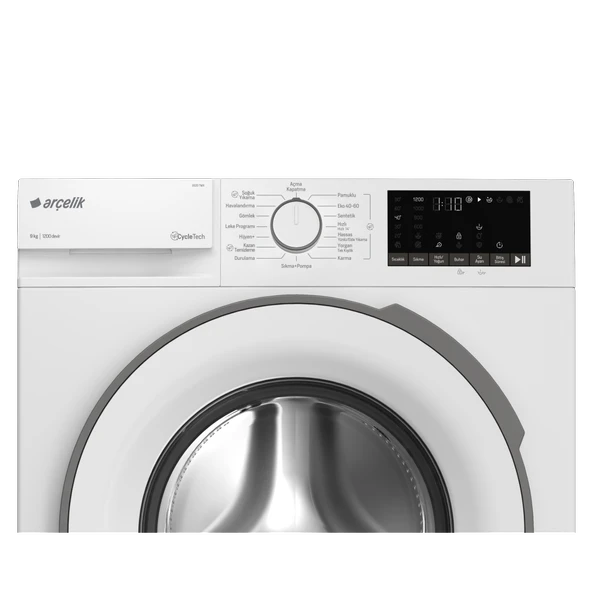 Arçelik 9120 TMX 9 Kg Çamaşır Makinesi - 4