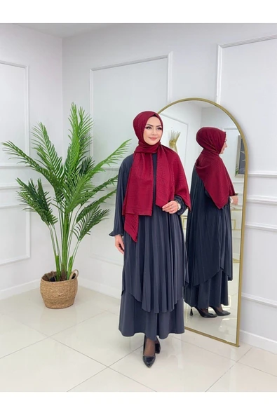 Kadın Tesettür Takımı 2'Li Takım Etek & Tunik - 5