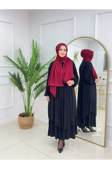 Kadın Tesettür Takımı 2'Li Takım Etek & Tunik - Resim 8