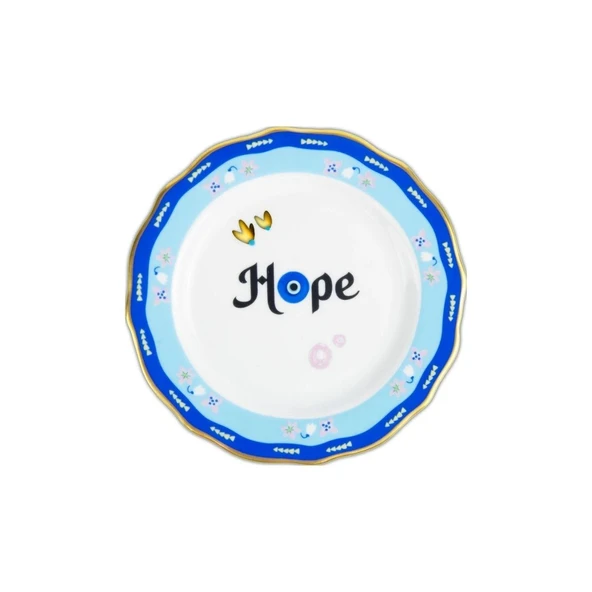 Baci Milano Mamma Mia Hope Yazılı Tabak 16 Cm ürün görseli