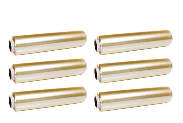 Omnisoft Streç Film 30 cm 150 Metre 8 Mikron Gıda Streç 6 Adet