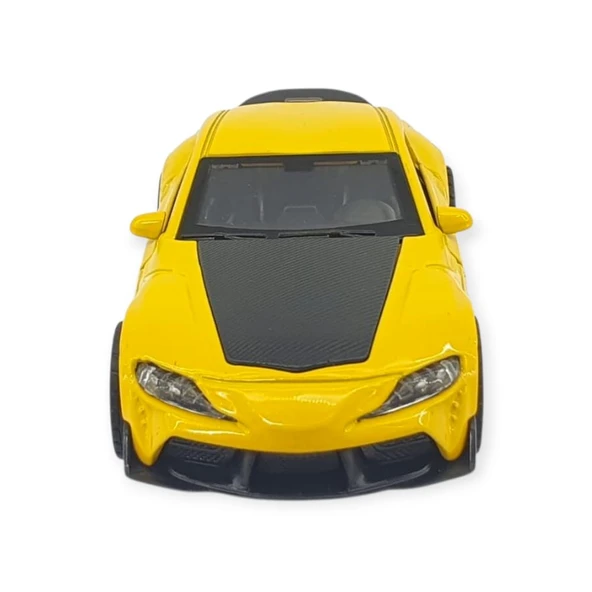 Çek Bırak Araba Metal - 3691C - Sarı - Resim 4