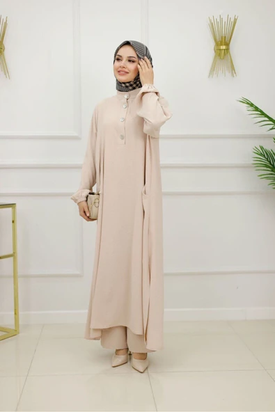 Kadın Tesettür 2'Li Takım Tunik & Pantolon ürün görseli