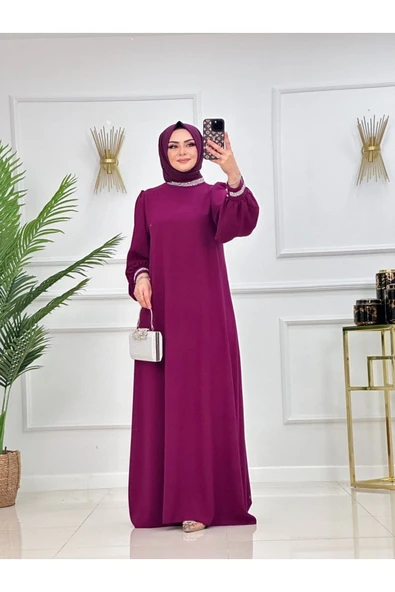 Kadın Tesettür Elbise - Resim 4