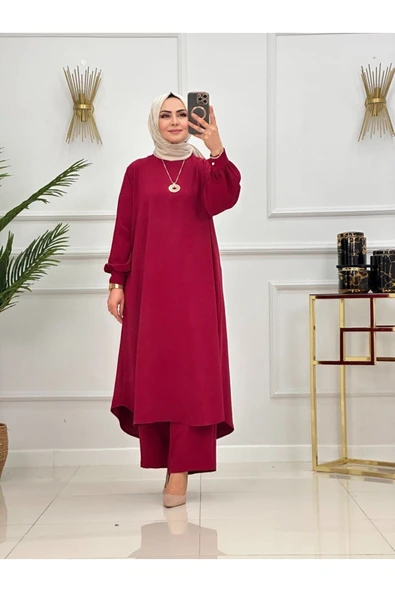Kadın Tesettür Takım 2'Li Takım Tunik & Pantolon - 5
