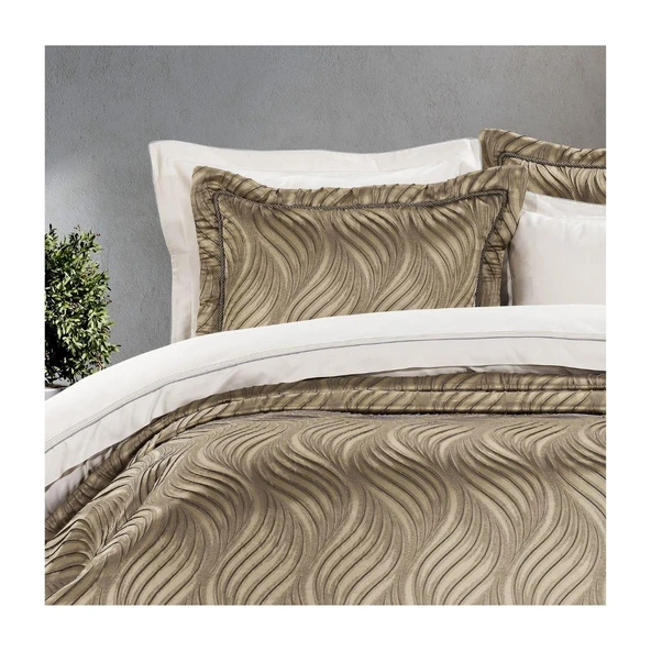 Zebra Casa Perla Yatak Seti 10 Parça Bej - Resim 2