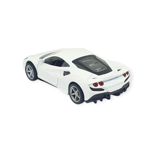 Çek Bırak Araba Metal - 6636-68M - Beyaz - Resim 5