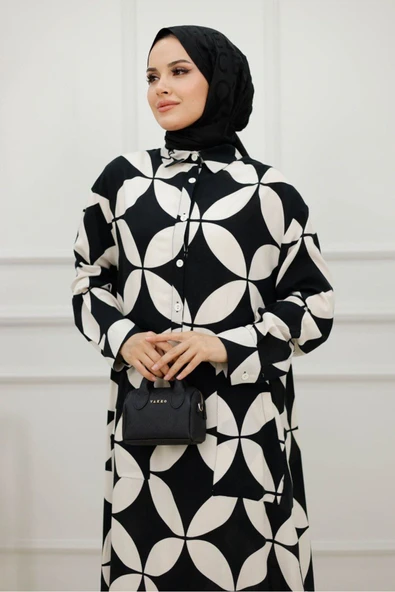 Kadın Tesettür Elbise - Resim 4