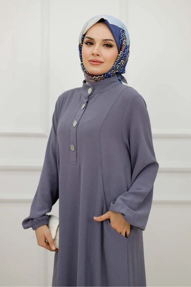 Kadın Tesettür 2'Li Takım Tunik & Pantolon - Resim 6