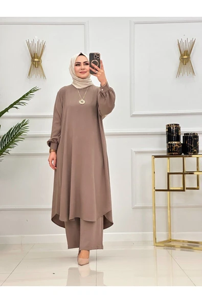 Kadın Tesettür Takım 2'Li Takım Tunik & Pantolon - 1