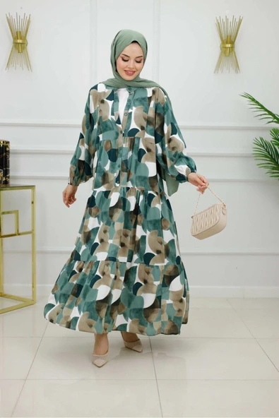Kadın Tesettür Elbise ürün görseli