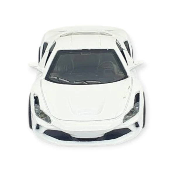 Çek Bırak Araba Metal - 6636-68M - Beyaz - Resim 4