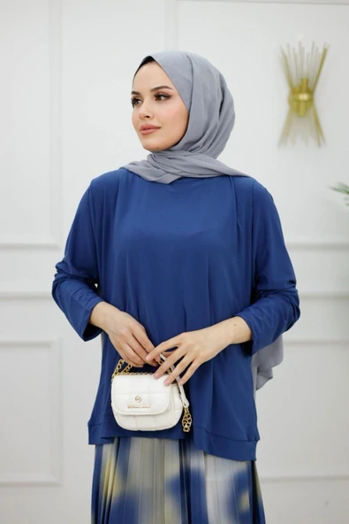 Kadın Tesettür Etekli Takım - Resim 3