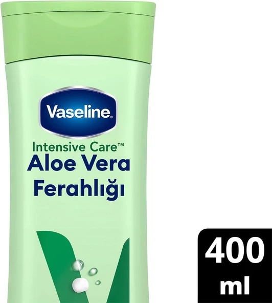 Vaseline Intensive Aloe Vera Ferahlığı Yatıştırıcı ve Rahatlatıcı Losyon 400 ml - 2