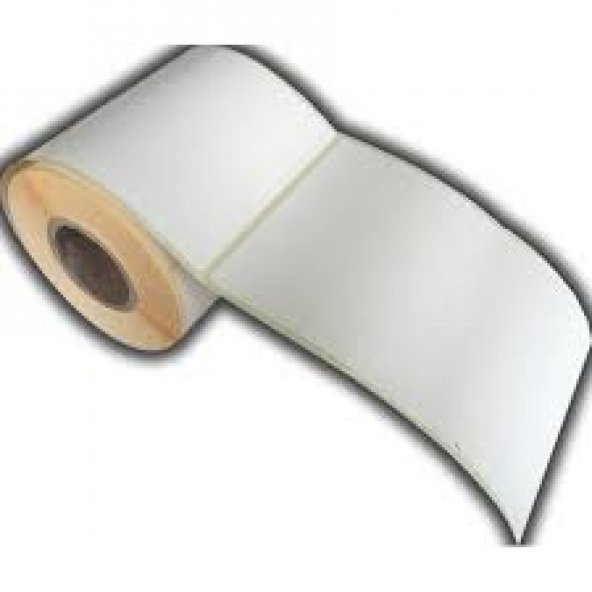 110X80 BARKOD ETİKETİ EKO TERMAL 1 RULO 500 SARIM - 2