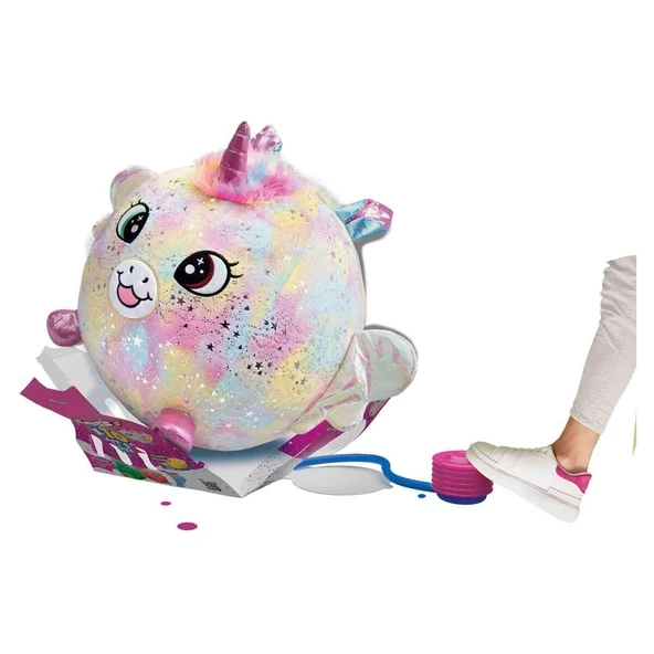 SUN-EOL-PELUS BIGGIES SHINYCORNS RAINBOW UNICORN  SIZE-XXL BIG001-UR - 2