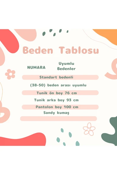 Kadın Tesettür Takım 2'Li Tunik & Pantolon Takımı - 10