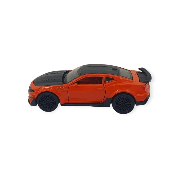 Çek Bırak Araba Metal - 3611C - Turuncu - Resim 4