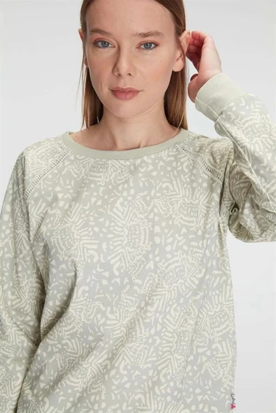 AmoraSecret AmoraSecret Pamuklu Uzun Kol Kışlık Pijama Takımı - 2