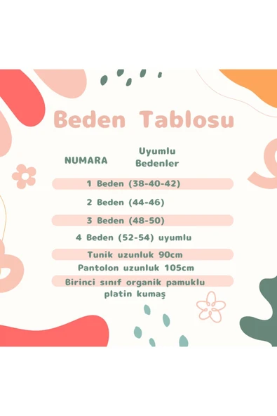 Kadın Tesettür 2'Li Takım Tunik & Pantolon - Resim 2