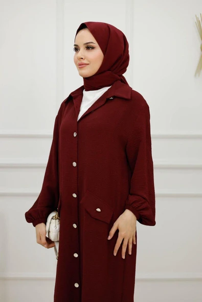 Kadın Tesettür Takım 2'Li Pantolon & Tunik Takımı - 11