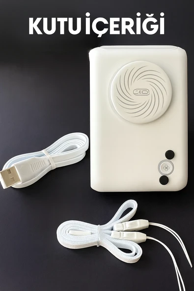 MF95 6in1 Taşınabilir Mini Fan  2000MAH Klipsli Katlanabilir 3 Hız Modu - 6