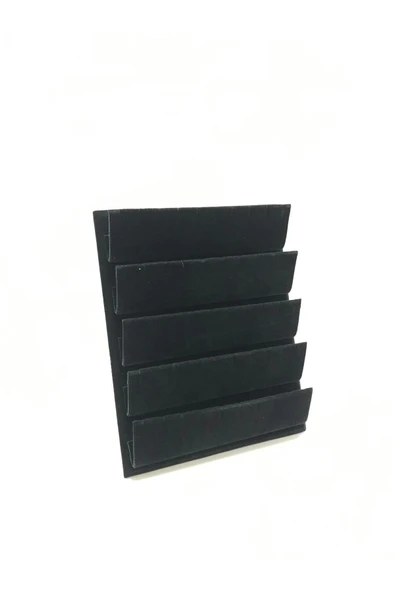 Süet Kumaş 20/16 Cm Siyah Renk Ayaklı Küpe Standı ürün görseli