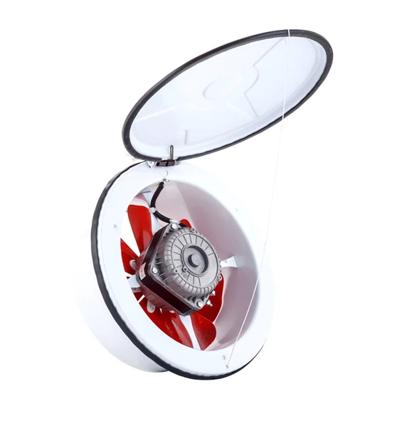 Fansan TKA 200 Kapaklı Baca, Duvar Aksiyel Aspiratörleri TKA 200