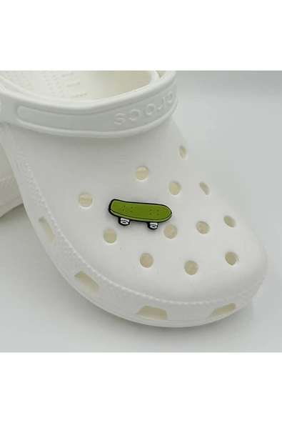 Crocs Terlik Süsü ve Aksesuarı , Çanta Süsü – Renkli Jibbitz Kaykay Görselli Figür Aksesuarı - Resim 2