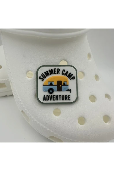 Crocs Terlik Süsü ve Aksesuarı , Çanta Süsü – Jibbitz Dev Boy 3D Summer Kamp Görselli Figür Aksesuar ürün görseli 1