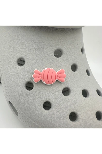 Crocs Terlik Süsü ve Aksesuarı , Çanta Süsü – Jibbitz 3D Kabartma Şeker Görsel Figür Aksesuar ürün görseli 1