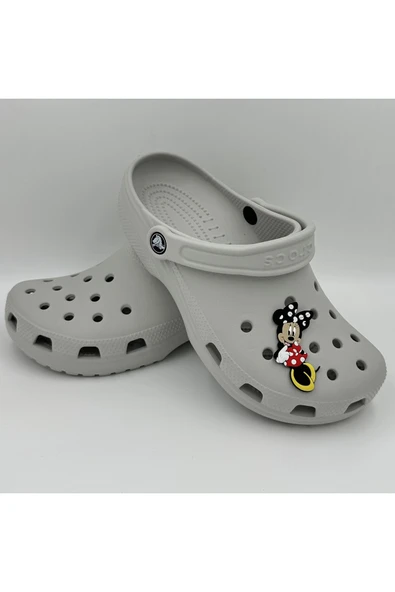 Crocs Terlik Süsü ve Aksesuarı , Çanta Süsü – Renkli Dev Boy Jibbitz Minie Mouse Görselli Figür Aksesuarı - 2