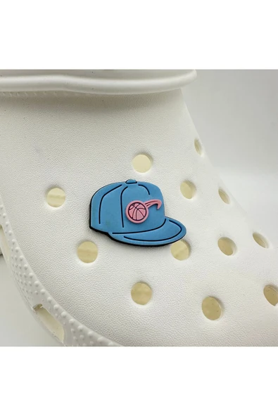 Crocs Terlik Süsü ve Aksesuarı , Çanta Süsü – Jibbitz3D Kabartma Şapka Kep Görsel Figür Aksesuar ürün görseli 1
