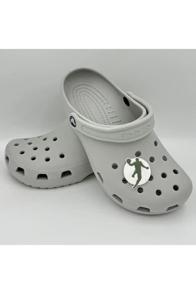 Crocs Terlik Süsü ve Aksesuarı , Çanta Süsü – Renkli Jibbitz Jordn Basket Görselli Figür Aksesuarı - Resim 3