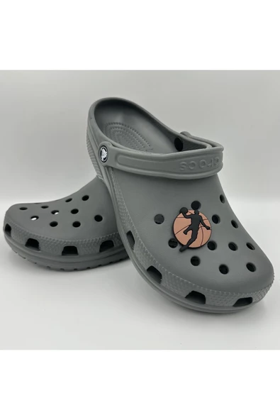 Crocs Terlik Süsü ve Aksesuarı , Çanta Süsü – Renkli Jibbitz Jordn Basket Görselli Figür Aksesuarı - Resim 3