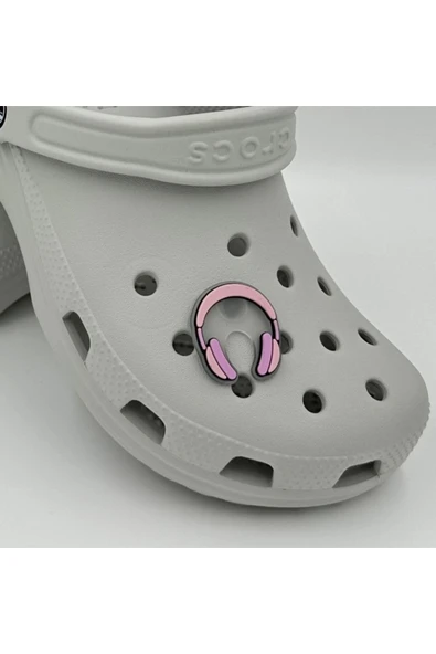 Crocs Terlik Süsü ve Aksesuarı , Çanta Süsü – Renkli Jibbitz Kulaklık Şeffaf Görselli Figür Aksesuarı - Resim 2