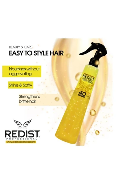 Redist 40 Bitki Özlü Fön Suyu 400 Ml - Resim 2