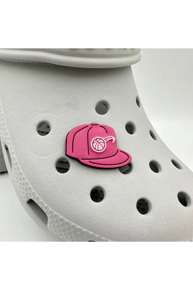 Crocs Terlik Süsü ve Aksesuarı , Çanta Süsü – Jibbitz3D Kabartma Şapka Kep Görsel Figür Aksesuar ürün görseli 1