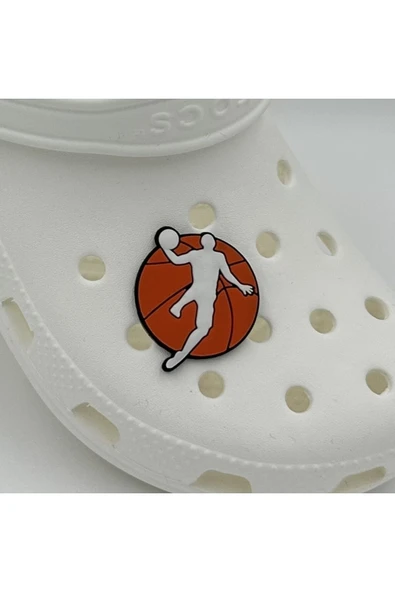 Crocs Terlik Süsü ve Aksesuarı , Çanta Süsü – Renkli Jibbitz Jordn Basket Görselli Figür Aksesuarı ürün görseli 1