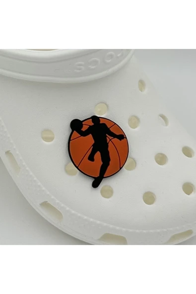 Crocs Terlik Süsü ve Aksesuarı , Çanta Süsü – Renkli Jibbitz Jordn Basket Görselli Figür Aksesuarı ürün görseli 1