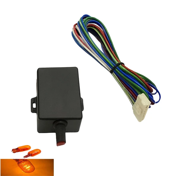 Ayarlı Sigortalı American Park Modülü Amber T10 Ampul N11.61 - 2