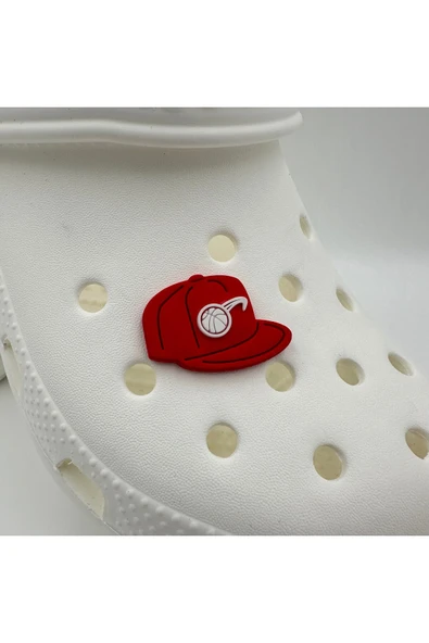 Crocs Terlik Süsü ve Aksesuarı , Çanta Süsü – Jibbitz3D Kabartma Şapka Kep Görsel Figür Aksesuar - 1
