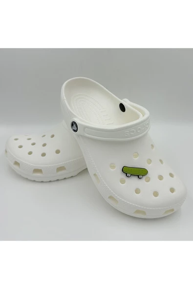 Crocs Terlik Süsü ve Aksesuarı , Çanta Süsü – Renkli Jibbitz Kaykay Görselli Figür Aksesuarı - Resim 3