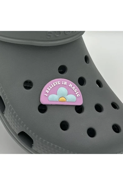 Crocs Terlik Süsü ve Aksesuarı , Çanta Süsü – Jibbitz Papatya Magic Görsel Figür Aksesuar - 1
