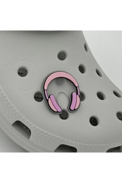 Crocs Terlik Süsü ve Aksesuarı , Çanta Süsü – Renkli Jibbitz Kulaklık Şeffaf Görselli Figür Aksesuarı ürün görseli 1