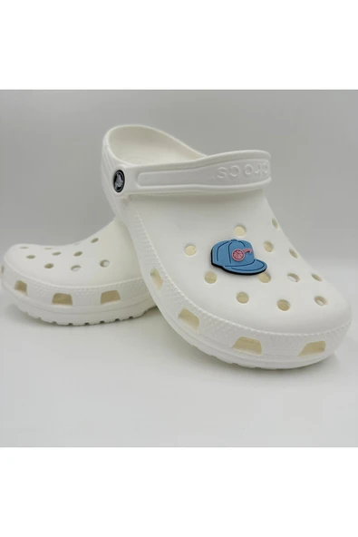 Crocs Terlik Süsü ve Aksesuarı , Çanta Süsü – Jibbitz3D Kabartma Şapka Kep Görsel Figür Aksesuar - Resim 3