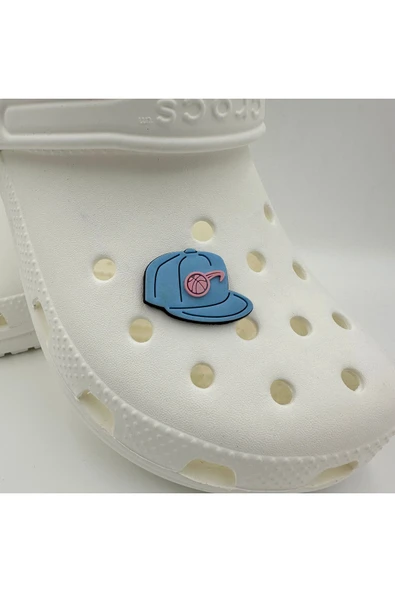 Crocs Terlik Süsü ve Aksesuarı , Çanta Süsü – Jibbitz3D Kabartma Şapka Kep Görsel Figür Aksesuar - Resim 2