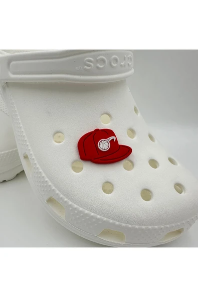 Crocs Terlik Süsü ve Aksesuarı , Çanta Süsü – Jibbitz3D Kabartma Şapka Kep Görsel Figür Aksesuar - 2