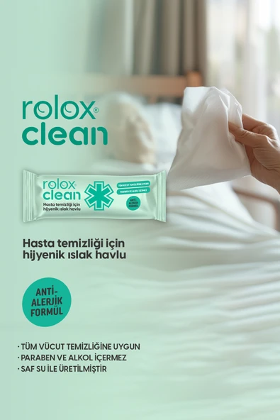 Clean - 50 Paket – Hasta Temizliği Için Hijyenik Islak Havlu ürün görseli