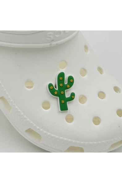 Crocs Terlik Süsü ve Aksesuarı , Çanta Süsü – Jibbitz Kaktüs Görsel Figür Aksesuar ürün görseli 1